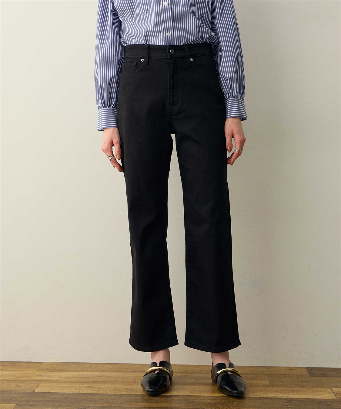 LE SOUK HOLIDAY ストレートデニムパンツ_variation_1