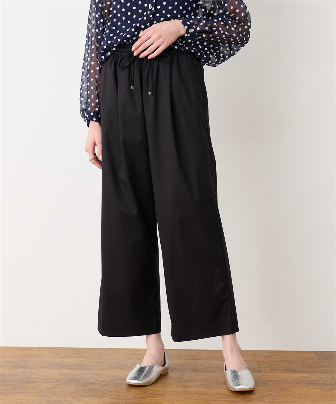 LE SOUK HOLIDAY タックワイドパンツ_variation_1