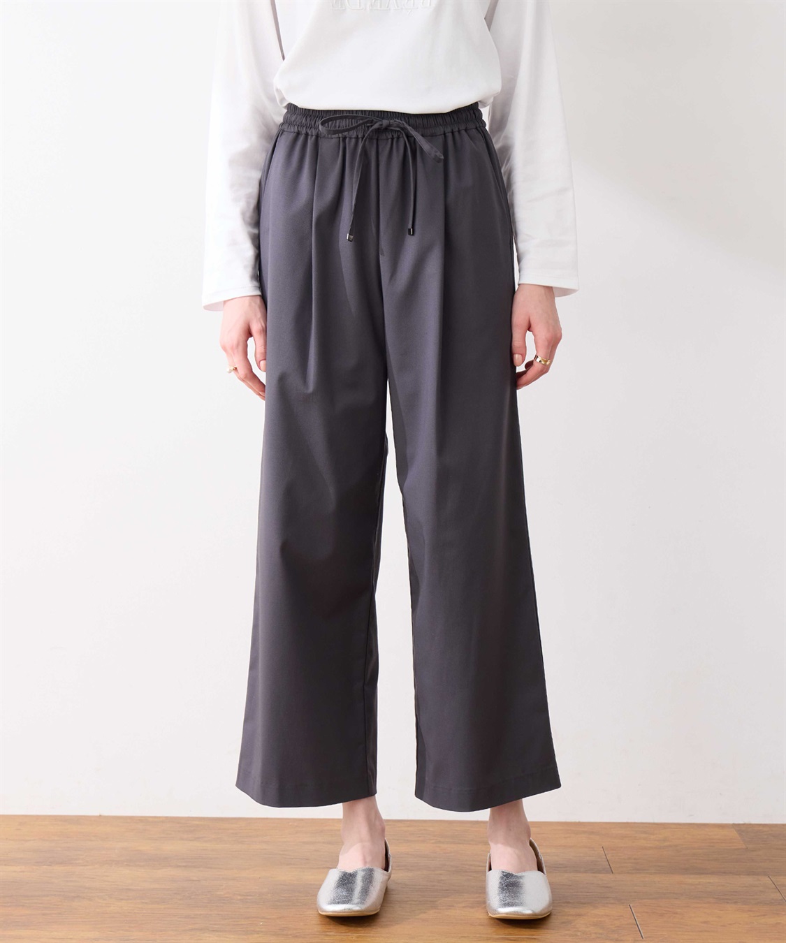 LE SOUK HOLIDAY タックワイドパンツ_variation_3