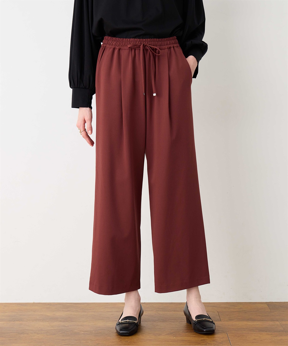 LE SOUK HOLIDAY タックワイドパンツ_variation_5