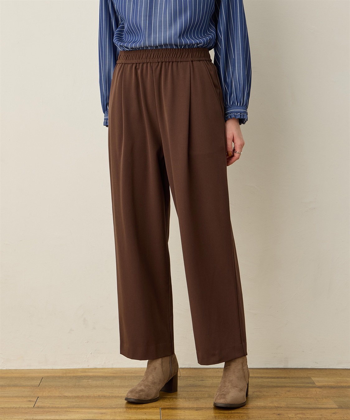 LE SOUK HOLIDAY 裏起毛パンツ_main