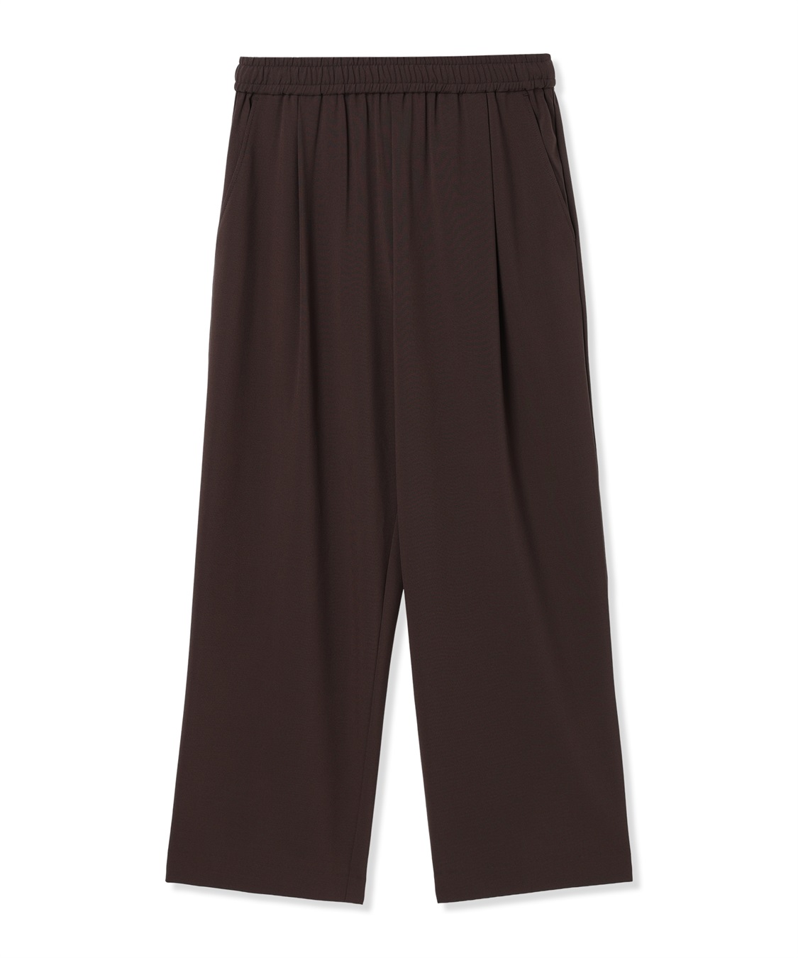 LE SOUK HOLIDAY ジョーゼットストレッチタックワイドパンツ【接触冷感・UVカット・シワになりにくい】_variation_3