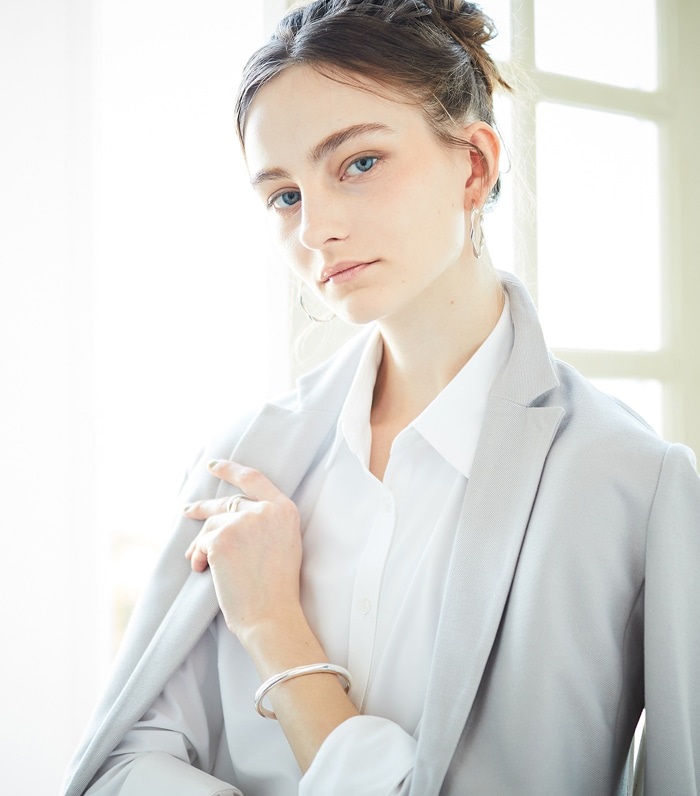 LE SOUK HOLIDAY ツイルテーラージャケット_main