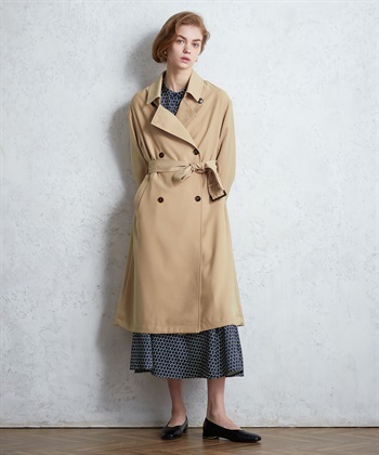 LE SOUK HOLIDAY ツイルトレンチコート_variationthumb_1