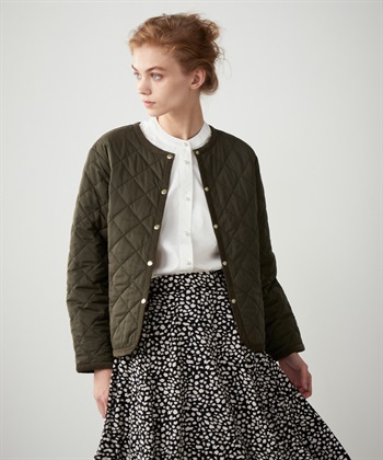 LE SOUK HOLIDAY ノーカラーキルトジャケット_variationthumb_4