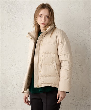 ダウンコート(ベージュ-M)
