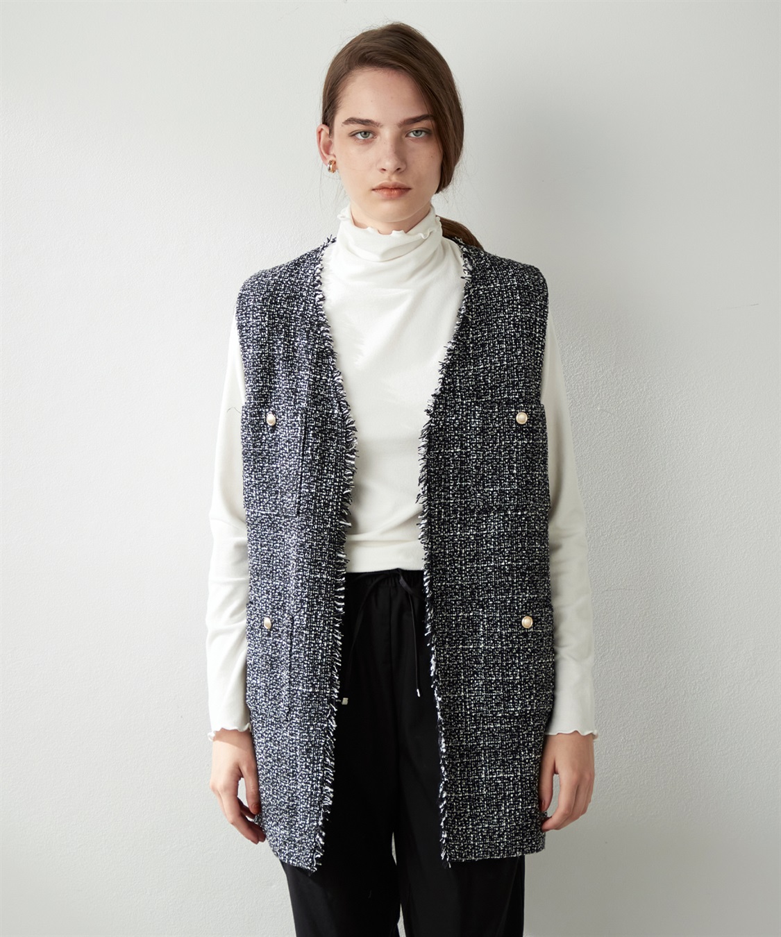 ツイードジレ LE SOUK HOLIDAY｜クロスプラス公式通販サイト