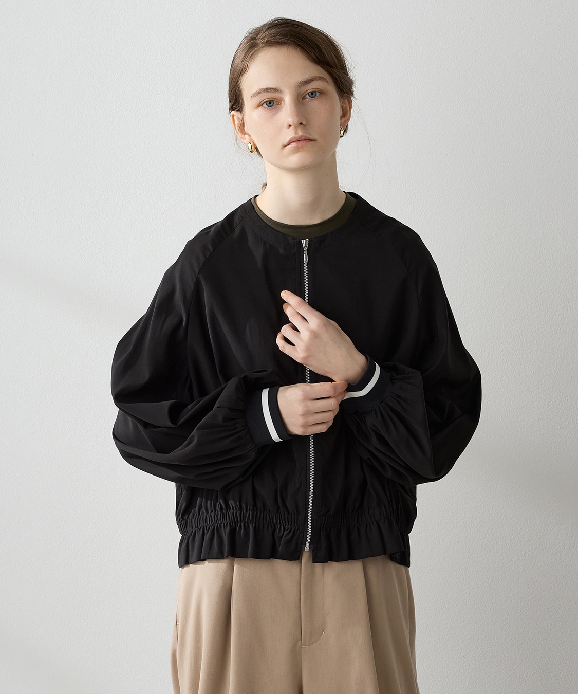 LE SOUK HOLIDAY シアーブルゾン_variation_1