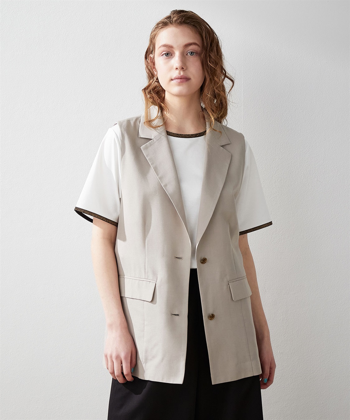 ポケットジレ ジレ LE SOUK HOLIDAY｜クロスプラス公式通販サイト