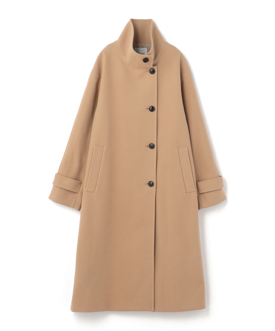 LE SOUK HOLIDAY スタンドカラーロングコート_variation_2