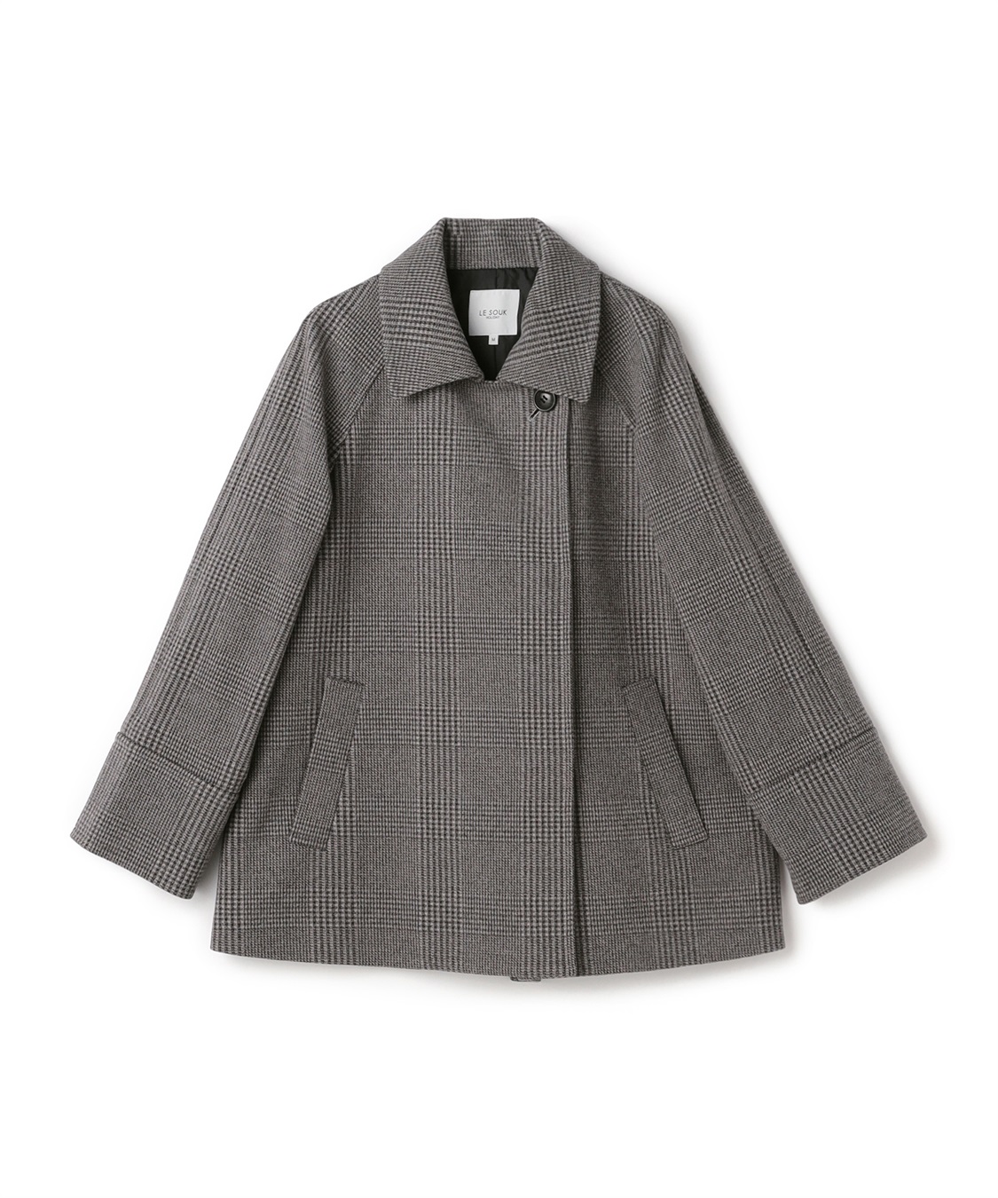 LE SOUK HOLIDAY ステンカラー ショートコート_variation_1