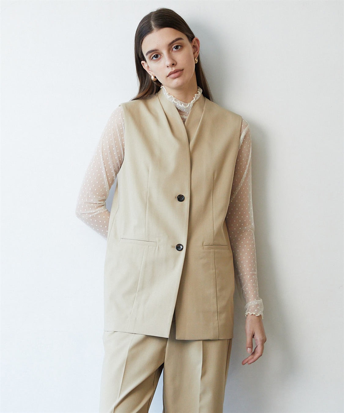 LE SOUK HOLIDAY ノーカラージレ_main