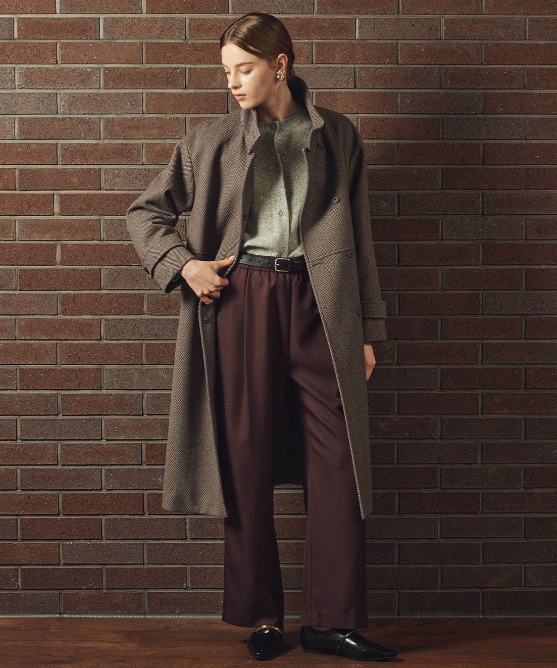 LE SOUK HOLIDAY スタンドロングコート_main