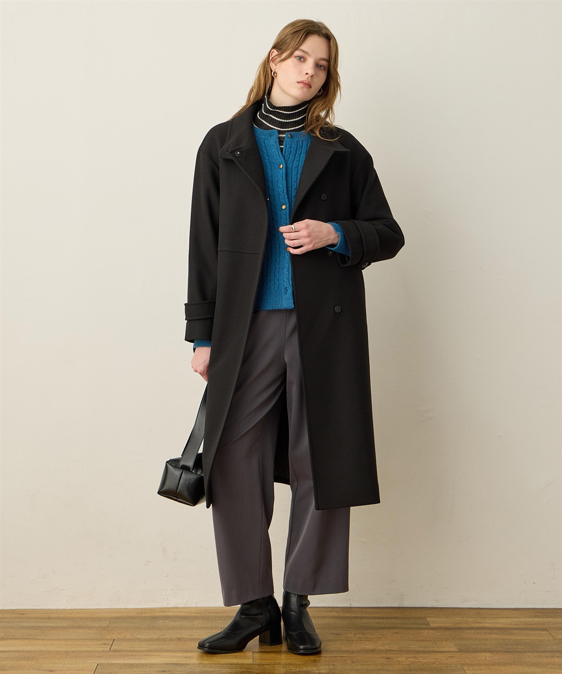 LE SOUK HOLIDAY スタンドロングコート_variation_1