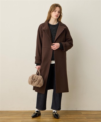 LE SOUK HOLIDAY スタンドロングコート_variationthumb_3