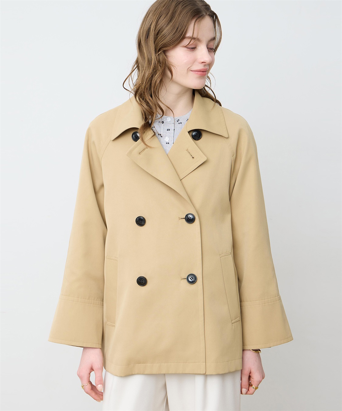 LE SOUK HOLIDAY スタンドショートコート_variation_1