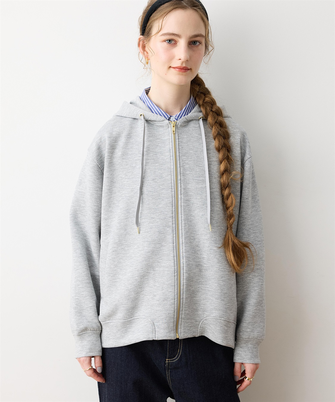 LE SOUK HOLIDAY ダンボールジップパーカー_variation_1