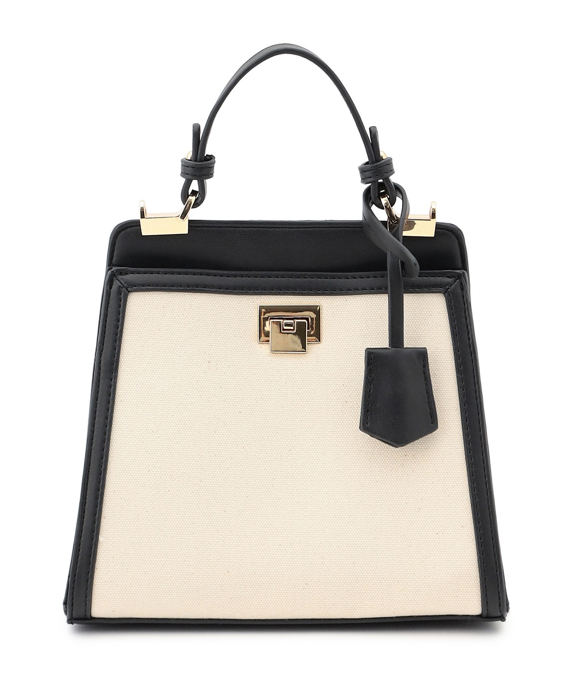 LE SOUK HOLIDAY エコレザー&#215;キャンバストートバッグ_main