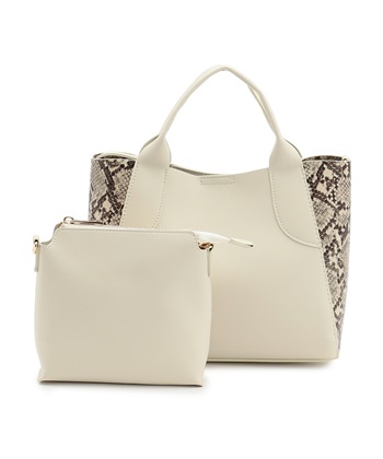 LE SOUK HOLIDAY パイソンコンビ２WAYトート_variationthumb_1