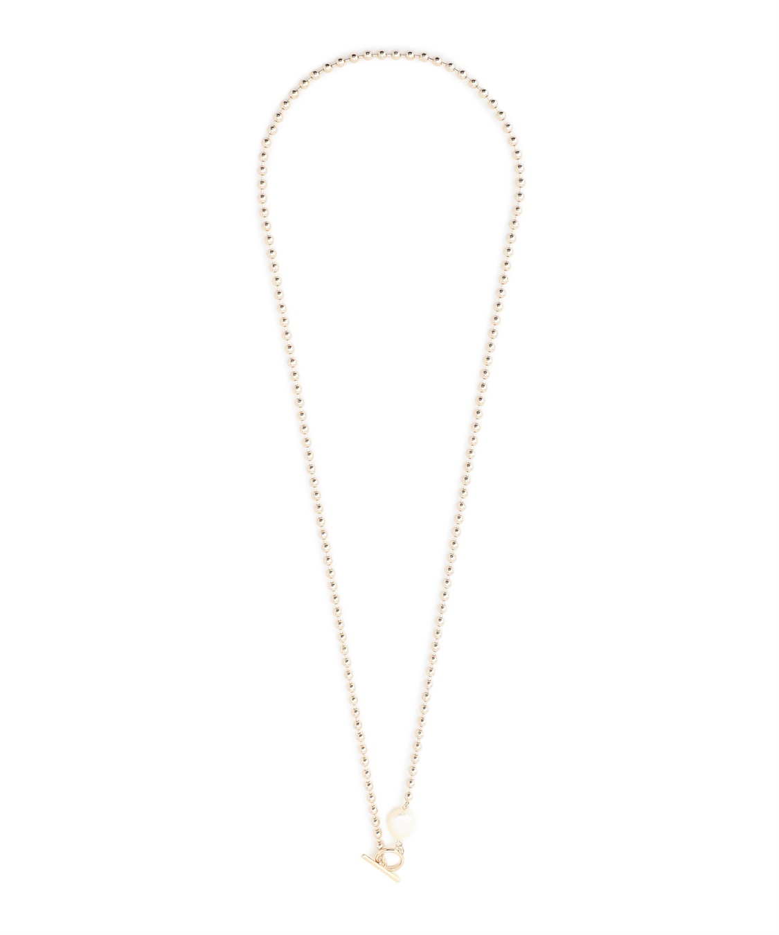 LE SOUK HOLIDAY ボールチェーンラリエットネックレス_main