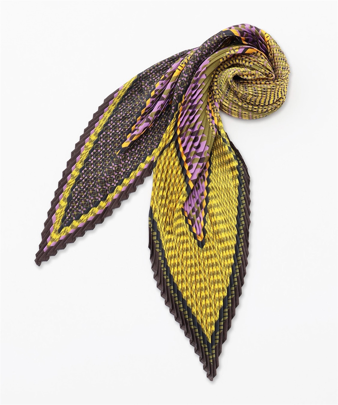 LE SOUK HOLIDAY プリントプリーツスカーフ_variation_2