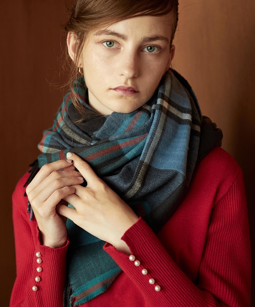 チェックストール LE SOUK HOLIDAY｜クロスプラス公式通販サイト