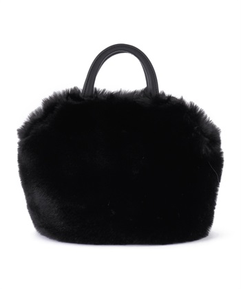 ファーバッグ(ブラック-フリー)