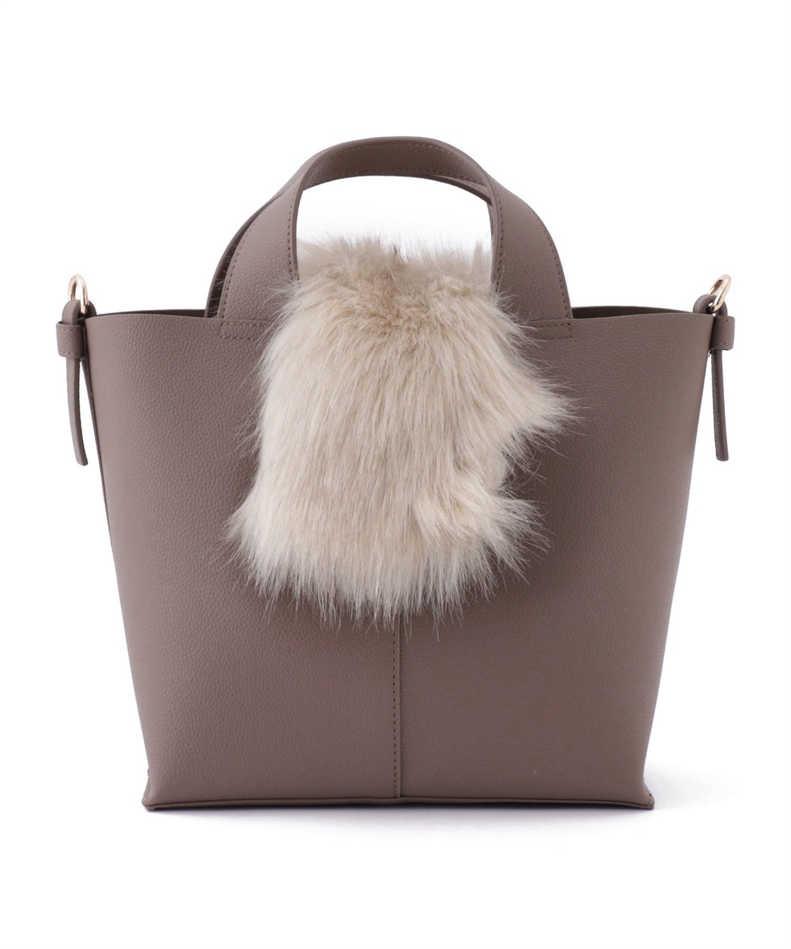 LE SOUK HOLIDAY ファーコンビバッグ_variation_2