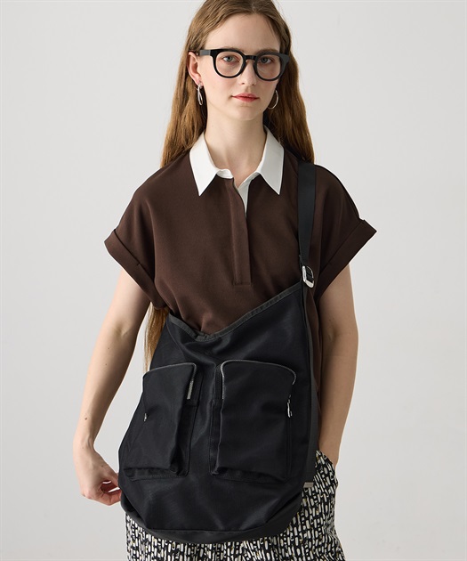 【CASSELINI】メッシュテープトートバッグ