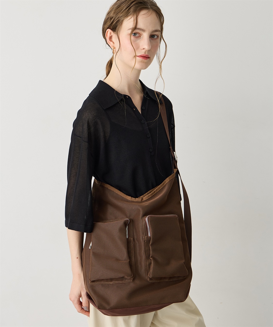 LE SOUK HOLIDAY 【CASSELINI】メッシュテープトートバッグ_variation_2