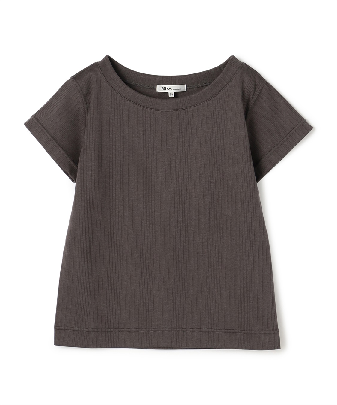 49AV JUNKO SHIMADA ランダムストライプ半袖Tプルオーバー_main