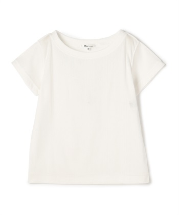 【TIME SALE】ランダムストライプ半袖Tプルオーバー(オフホワイト-9号)