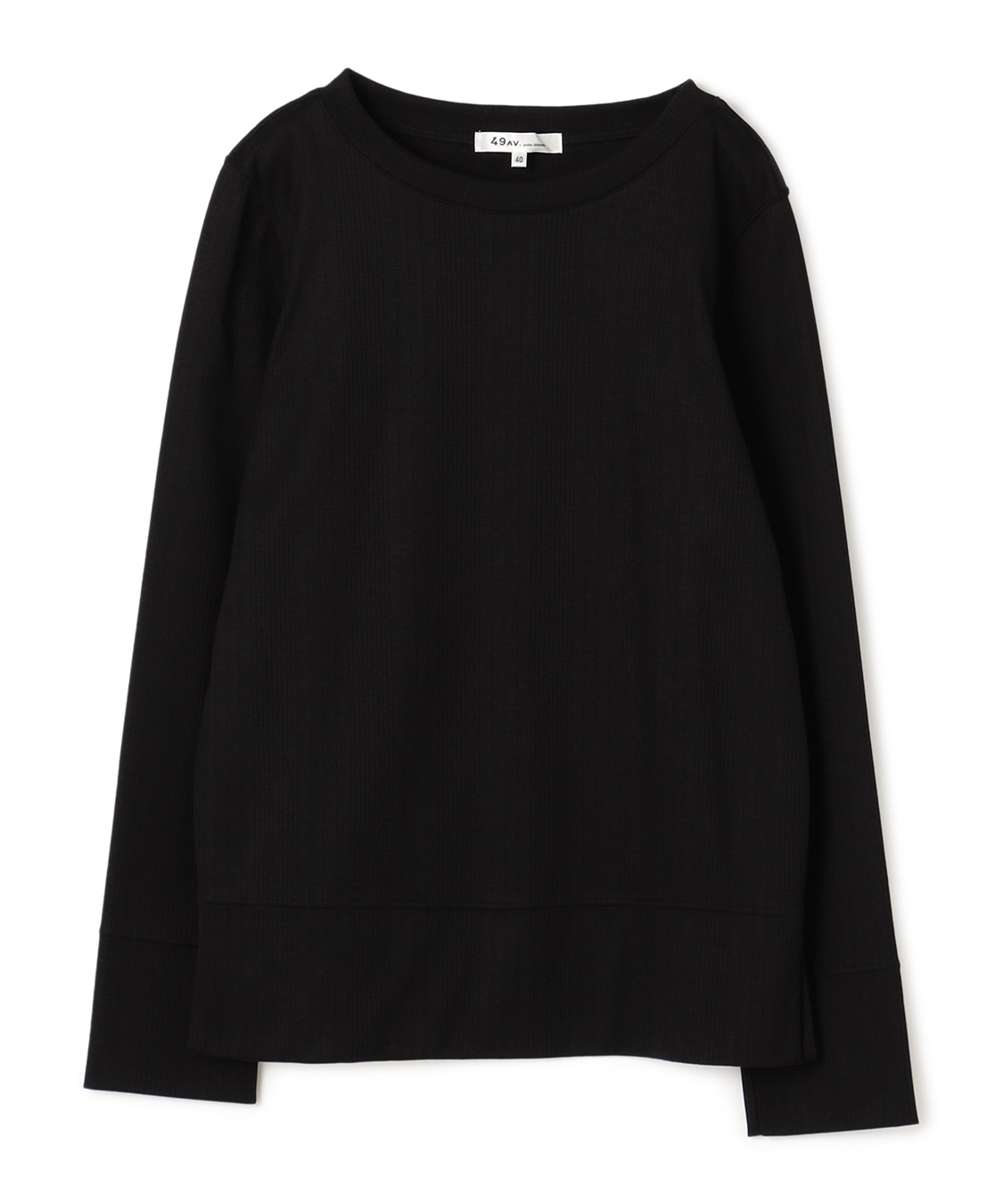 49AV JUNKO SHIMADA 【TIME SALE】ランダムストライプ長袖プルオーバー_variation_1