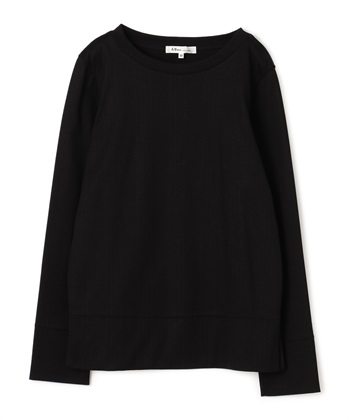 【TIME SALE】ランダムストライプ長袖プルオーバー(ブラック-9号)