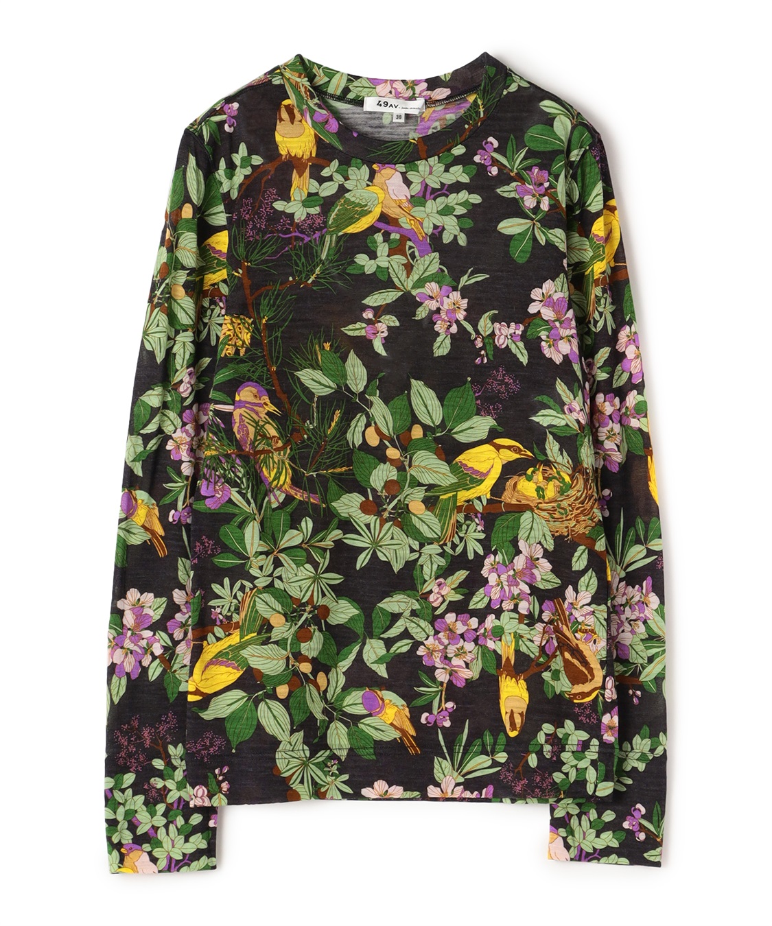 49AV JUNKO SHIMADA バードプリントカットソー_variation_2