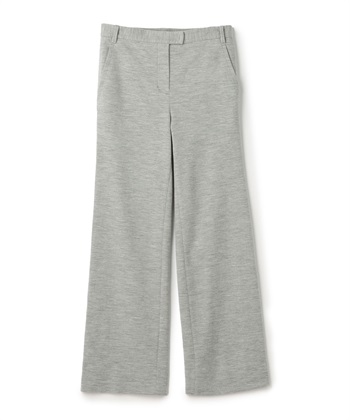 ウールワイドパンツ(ライトグレー-7号)