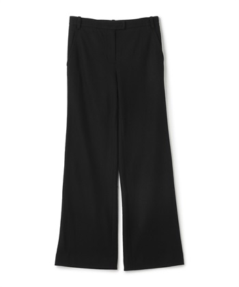 ウールワイドパンツ(ブラック-7号)