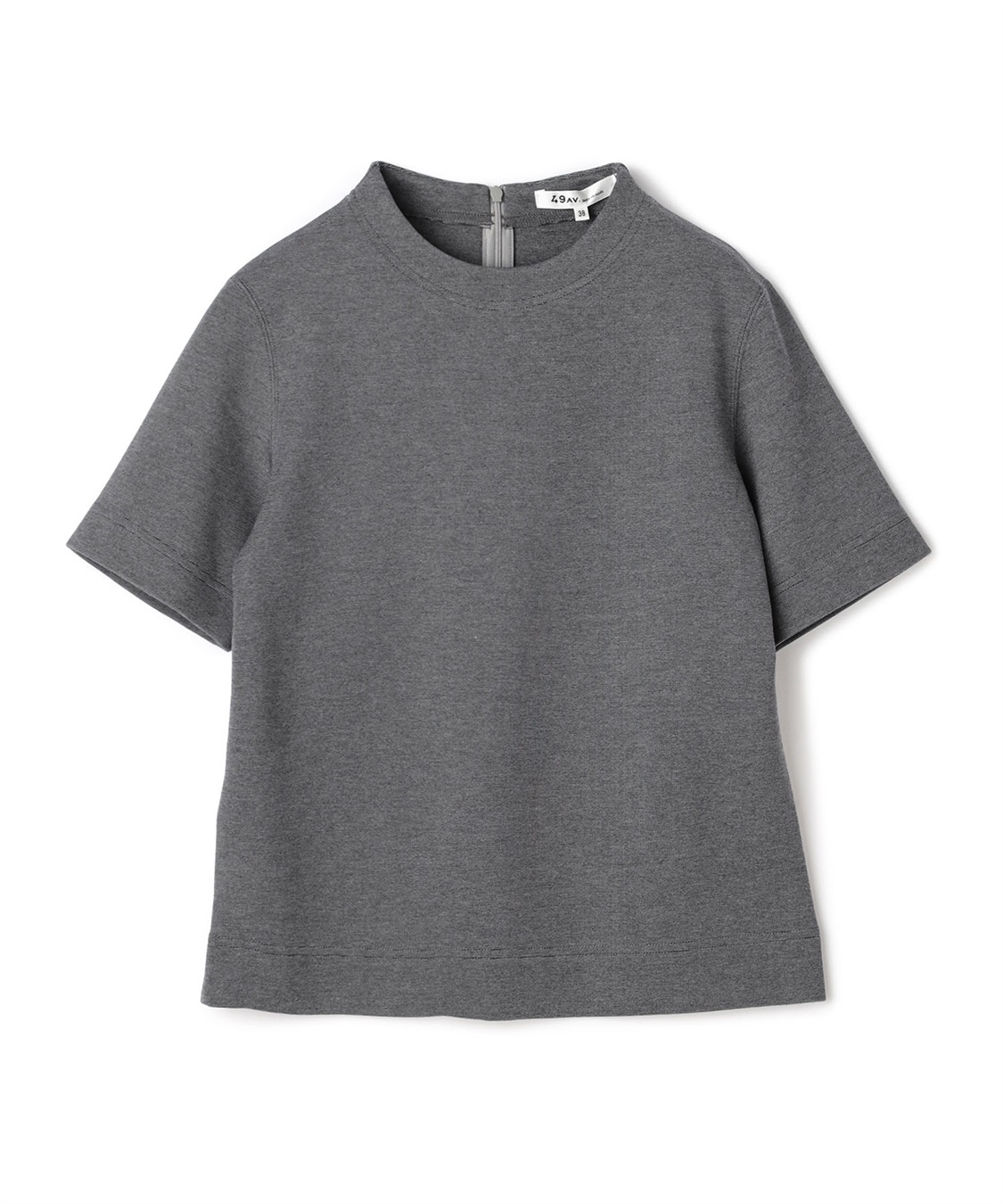 49AV JUNKO SHIMADA 【TIME SALE】テンセル混ハイネック半袖カットソー_variation_2