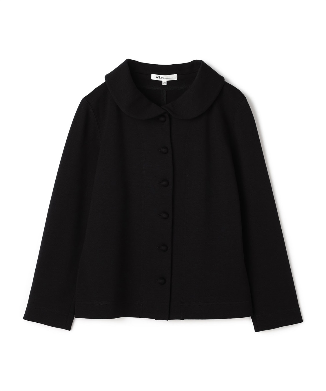 テンセル混衿付きカーディガン 49AV JUNKO SHIMADA｜クロスプラス公式