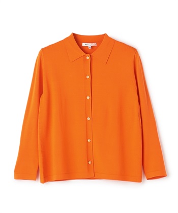 ニットシャツ(オレンジ-9号)