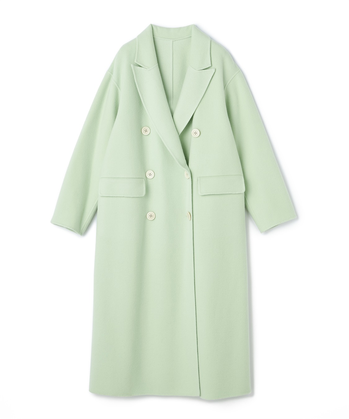 49AV JUNKO SHIMADA リバー仕立てダブルロングコート_variation_3