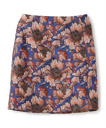 台形スカート(ブルー-9号)