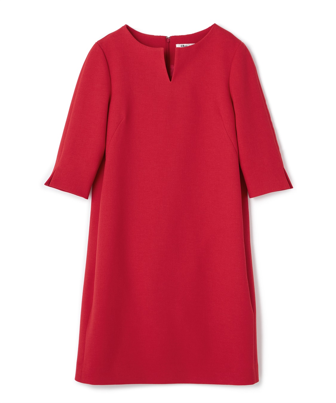 ジョーゼットハーフスリーブワンピース 49AV JUNKO SHIMADA