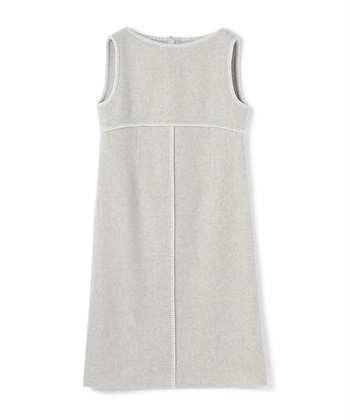 ニットステッチメルトンワンピース 49AV JUNKO SHIMADA｜クロス