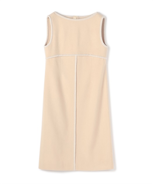 ニットステッチメルトンワンピース 49AV JUNKO SHIMADA｜クロス