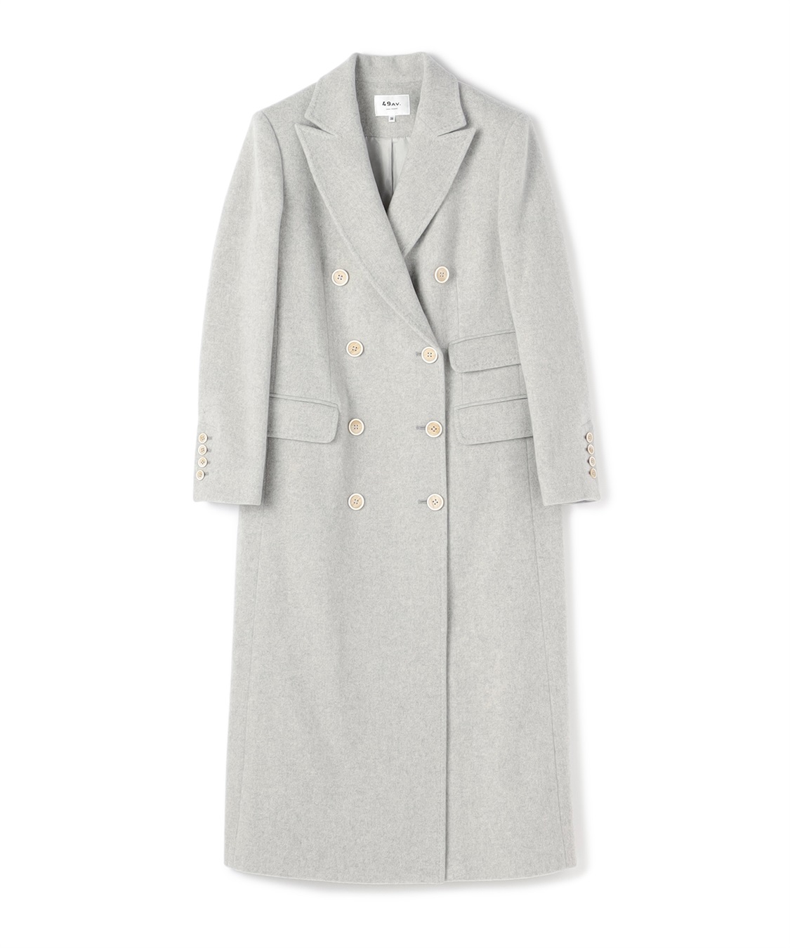 49AV JUNKO SHIMADA メルトンチェスターコート_variation_1