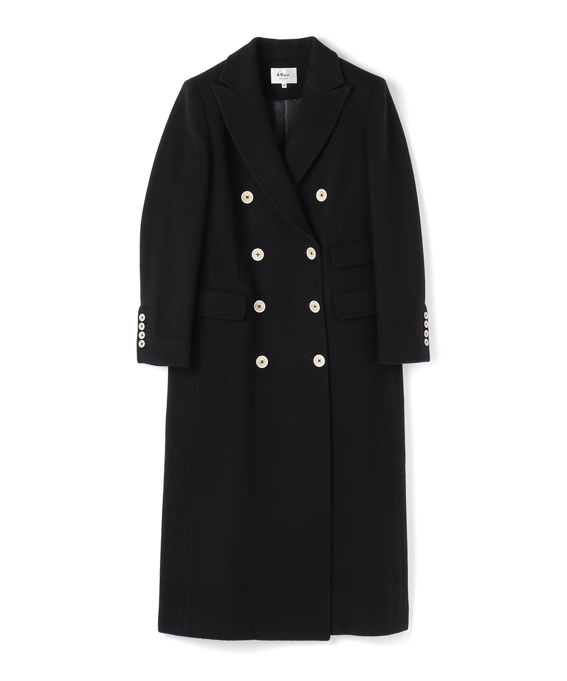 49AV JUNKO SHIMADA メルトンチェスターコート_variation_2