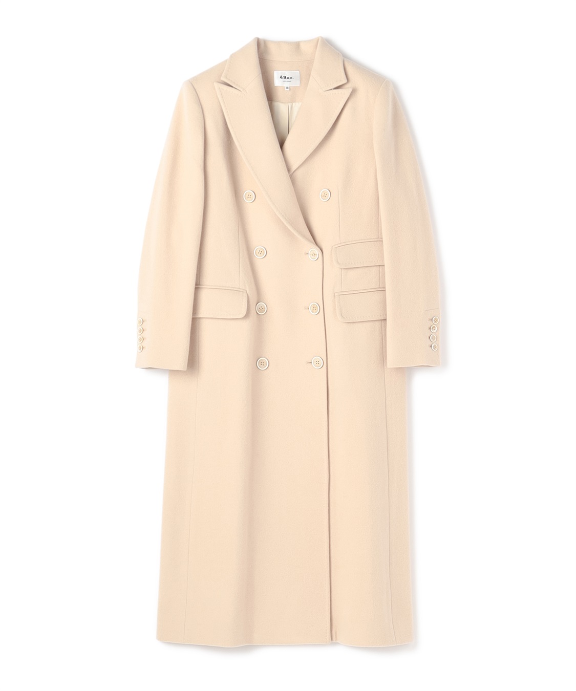 49AV JUNKO SHIMADA メルトンチェスターコート_variation_3