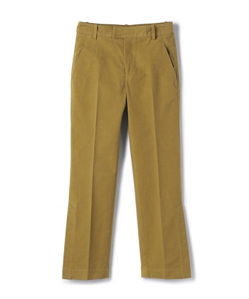 コットンチノストレートパンツ(マスタード-7号)