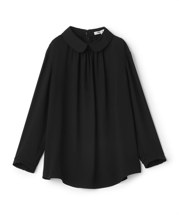 49AV JUNKO SHIMADA サテン地ラウンドカラーブラウス_variationthumb_1